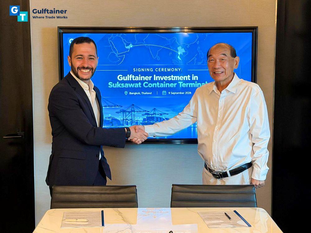 Gulftainer Expands into Thailand with Strategic Investment in Suksawat Terminal